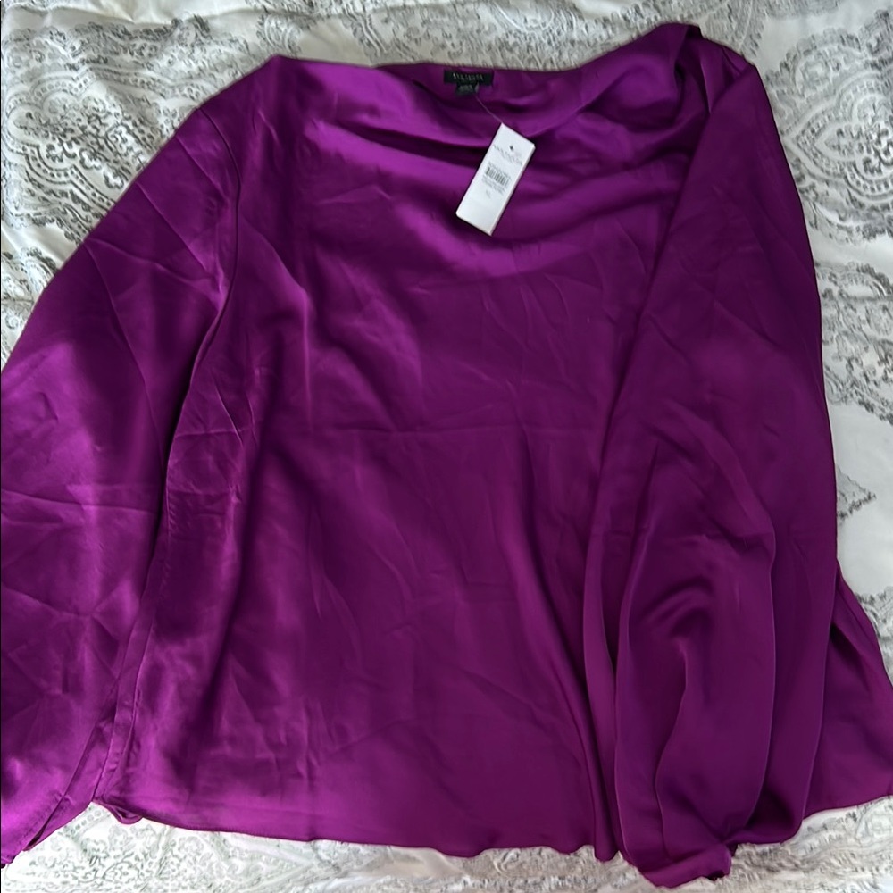 Elegant Purple Women's Top